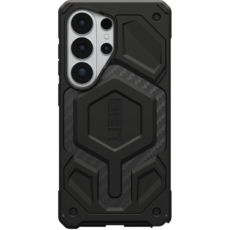Чохол-накладка Urban Armor Gear Monarch Pro With Magnet для Samsung Galaxy S26 Ultra Carbon Fiber (214513114242)