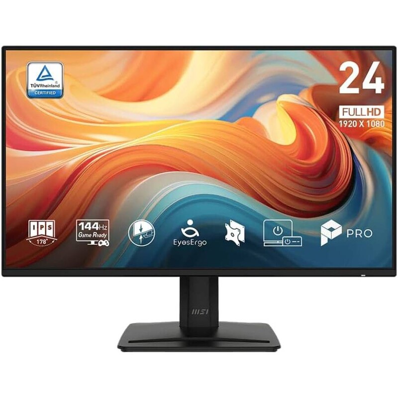 Монитор MSI 24" PRO MP245PHG E14 IPS Black 144Hz