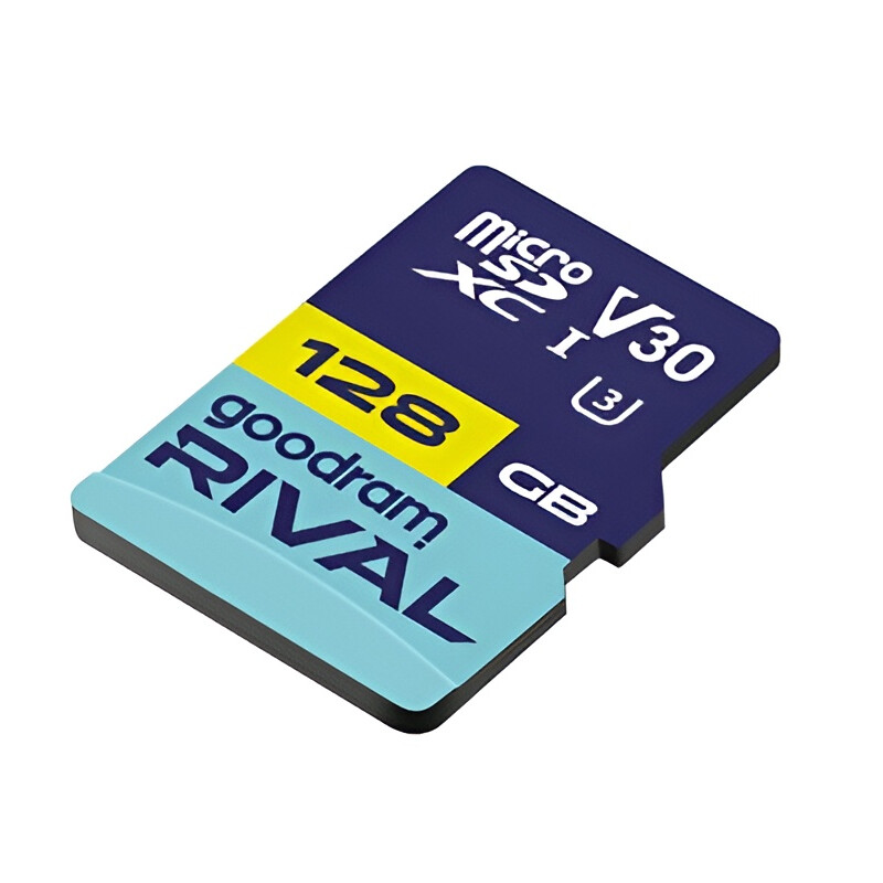 Карта пам`яті MicroSDXC 128GB UHS-I/U3 Class 10 Goodram RIVAL M3AA R100/W70MB/s + SD-adapter (GGSM3AA-1280R12)