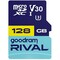 Фото - Карта пам`яті MicroSDXC 128GB UHS-I/U3 Class 10 Goodram RIVAL M3AA R100/W70MB/s + SD-adapter (GGSM3AA-1280R12) | click.ua