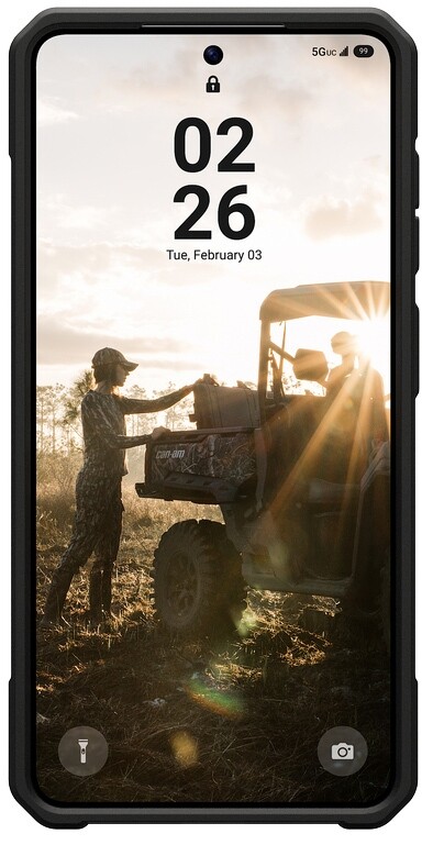 Чохол-накладка Urban Armor Gear Monarch Pro With Magnet для Samsung Galaxy S26 Carbon Fiber (214515114242)