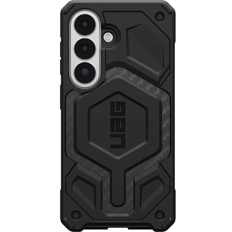 Чохол-накладка Urban Armor Gear Monarch Pro With Magnet для Samsung Galaxy S26 Carbon Fiber (214515114242)