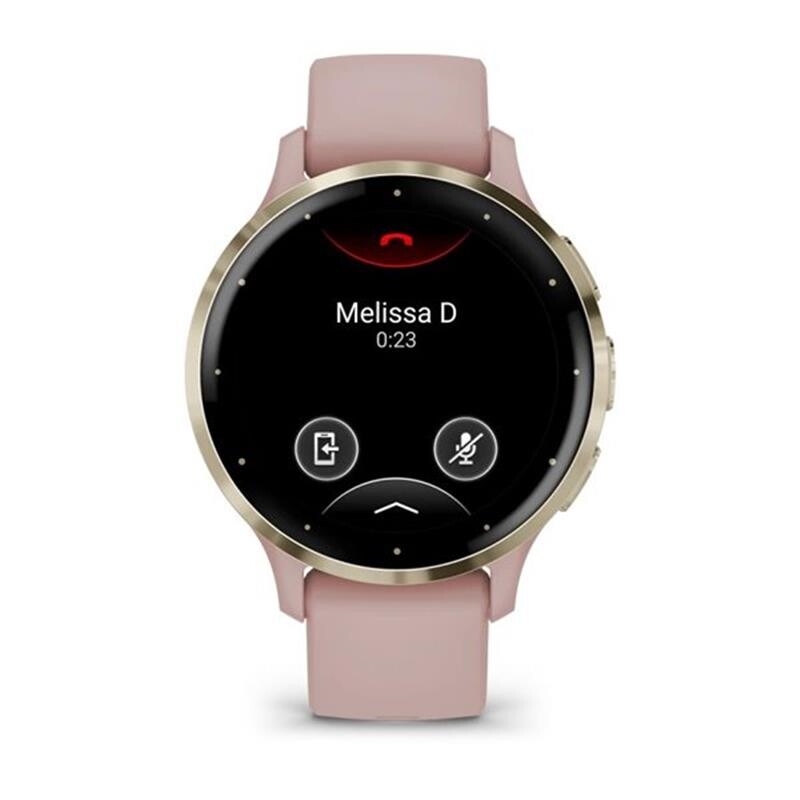 Смарт-часы Garmin Venu 3s Soft Gold Stainless Steel Bezel with Dust Rose Case and Silicone Band (010-02785-03)