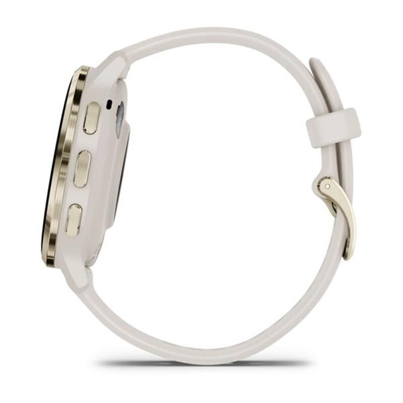 Смарт-часы Garmin Venu 3s Soft Gold Stainless Steel Bezel with Ivory Case and Silicone Band (010-02785-04)