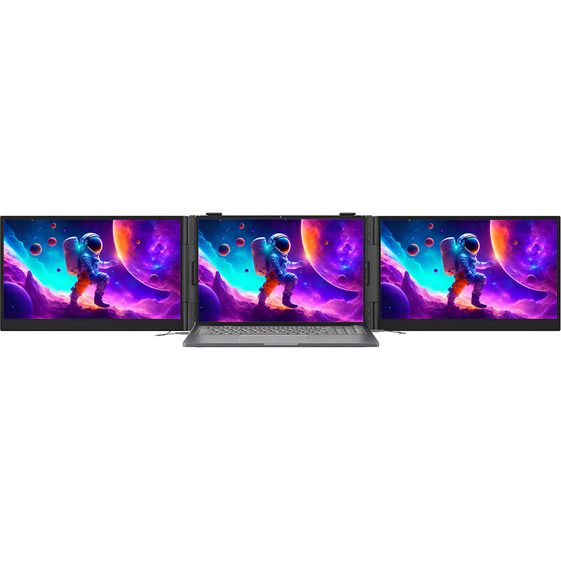 Монитор портативный Blackview 15.3" DCM8 Dual Screen (BVDCM8) IPS Grey