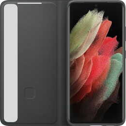 Чeхол-книжка Samsung Smart Clear View Cover with S Pen для Samsung Galaxy S21 Ultra SM-G998 Black (EF-ZG99PCBEGRU)