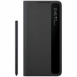 Чeхол-книжка Samsung Smart Clear View Cover with S Pen для Samsung Galaxy S21 Ultra SM-G998 Black (EF-ZG99PCBEGRU)