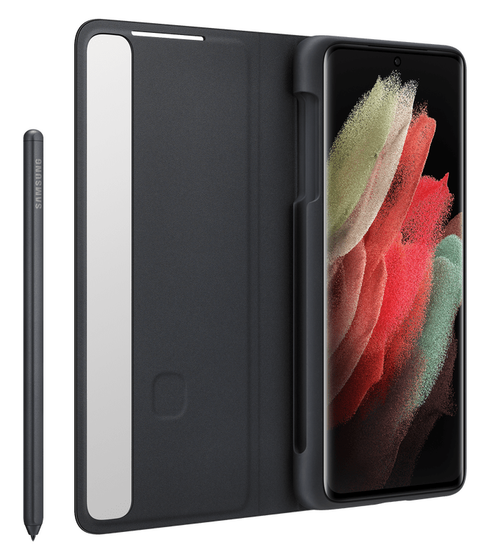 Чeхол-книжка Samsung Smart Clear View Cover with S Pen для Samsung Galaxy S21 Ultra SM-G998 Black (EF-ZG99PCBEGRU)