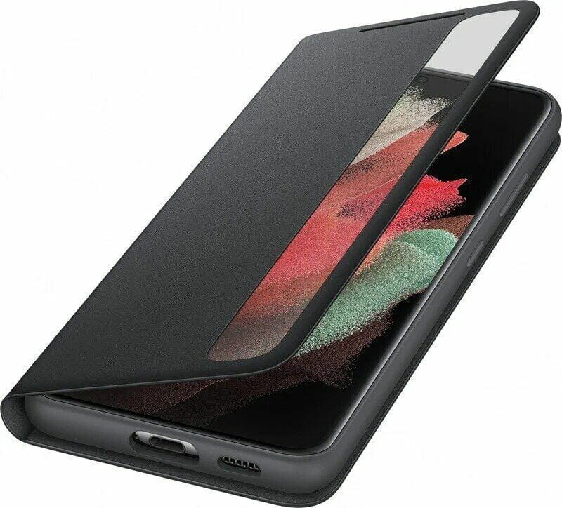 Чeхол-книжка Samsung Smart Clear View Cover with S Pen для Samsung Galaxy S21 Ultra SM-G998 Black (EF-ZG99PCBEGRU)