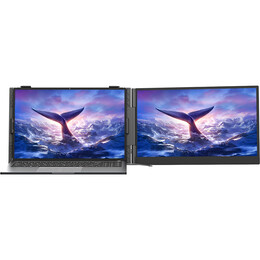Монітор портативний Blackview 14" SCM6 Single Screen (BVSCM6) IPS Grey