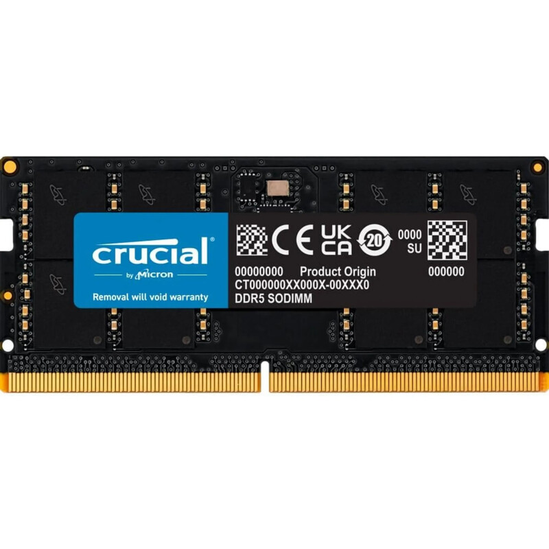 Модуль памяти SO-DIMM 48GB/5600 DDR5 Crucial (CT48G56C46S5)