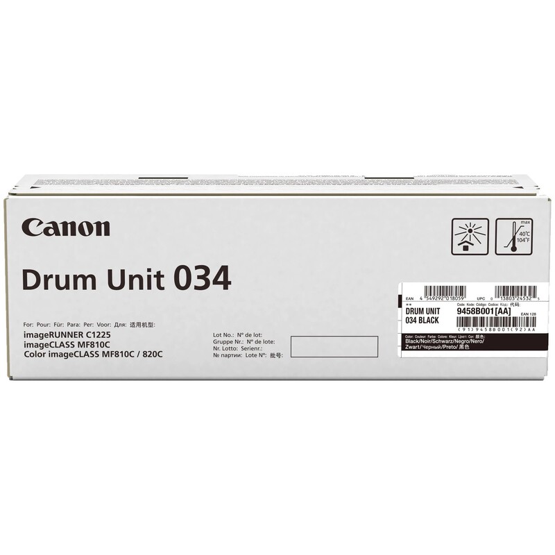 Драм-юнит Canon (C-EXV034) C1225iF/C1225 (9458B001) Black