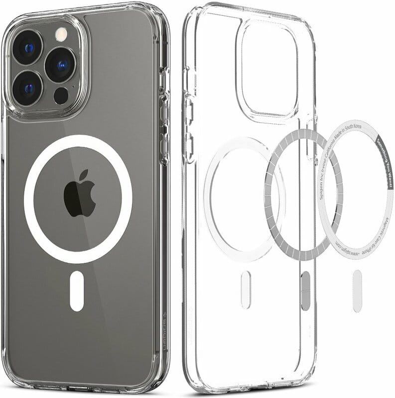 Чeхол-накладка Spigen Ultra Hybrid Mag Safe для Apple iPhone 13 Pro White (ACS03267)