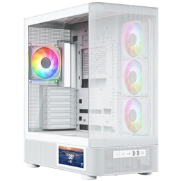 Корпус ModeCom Volcano AQ400 ARGB White (MC-A-AQ400-4FA-W)
