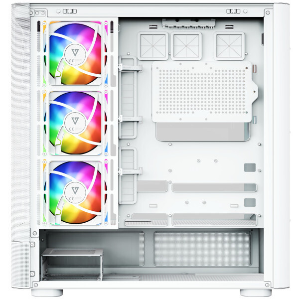 Корпус ModeCom Volcano AQ400 ARGB White (MC-A-AQ400-4FA-W)