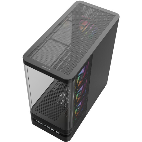 Корпус ModeCom Volcano AQ200 ARGB Black (MC-A-AQ200-4FA-B)
