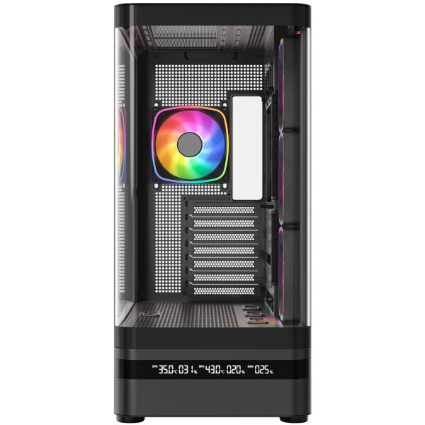 Корпус ModeCom Volcano AQ200 ARGB Black (MC-A-AQ200-4FA-B)