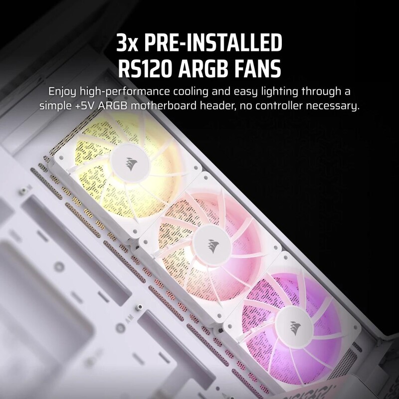 Корпус Corsair Frame 3500X ARGB White (CC-9011279-WW)