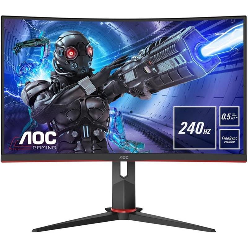 Монитор AOC 27" C27G2ZE/BK VA Black/Red Curved 240Hz