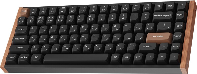 Клавіатура бездротова Keychron K2 HE Magnetic Switch Black RGB (K2H-F1-UA)