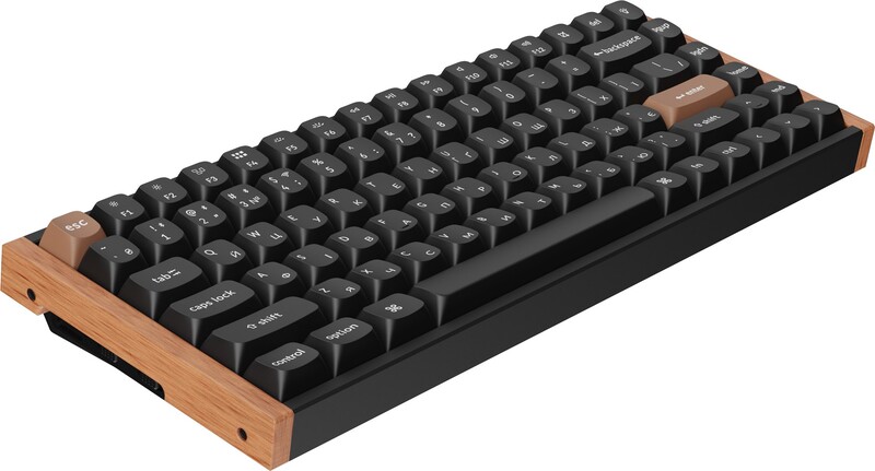 Клавіатура бездротова Keychron K2 HE Magnetic Switch Black RGB (K2H-F1-UA)