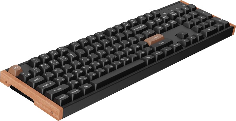 Клавіатура бездротова Keychron K10 HE Magnetic Switch Black RGB (K10H-F1-UA)