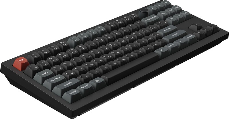 Клавіатура бездротова Keychron V3 Ultra Keychron Red Switch Black RGB (V3U-D1-UA)