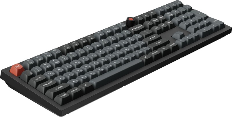 Клавіатура Keychron V6 8K Keychron Super Red Switch Black RGB (V6W-D1-UA)