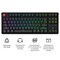 Фото - Клавіатура бездротова Keychron C3 Max Super Red Switch Black RGB (C3M-H1-UA) | click.ua