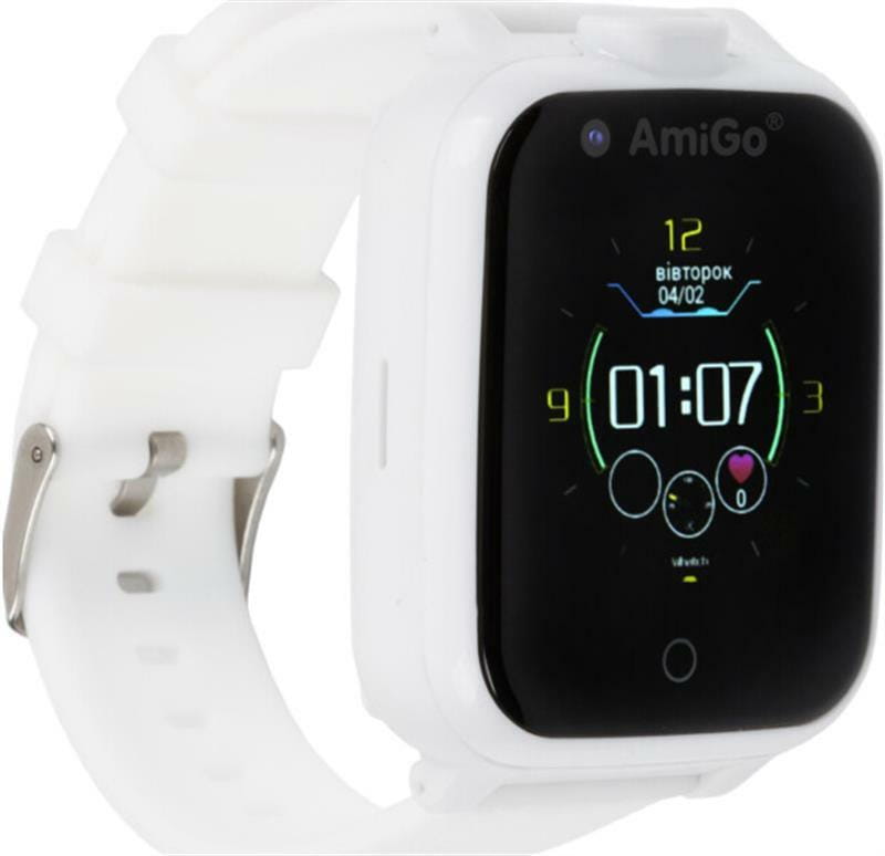 Детские смарт-часы AmiGo GO006 GPS 4G WIFI Videocall White