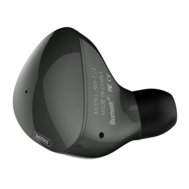 Bluetooth-гарнітура Remax RB-T21 Dark Gray (6954851287902)