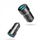 Фото - Автомобільний зарядний пристрій SkyDolphin SZ02L Aluminium (2USB, 2.4A) Black (AZP-000071) + кабель Lightning_бн | click.ua