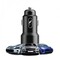 Фото - Автомобільний зарядний пристрій SkyDolphin SZ15 Aluminium QC3.0 (2USB, 2.4A) Black (AZP-000087)_бн | click.ua