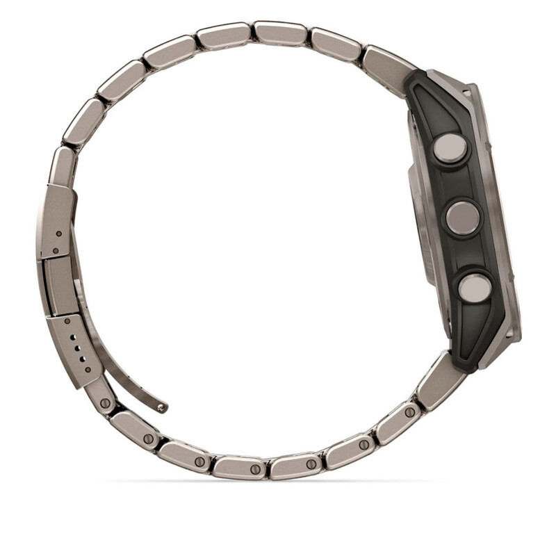 Смарт-годинник Garmin Fenix 8 47mm AMOLED Sapphire Titanium with Vented Titanium Bracelet (010-02904-40)