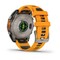 Фото - Смарт-годинник Garmin Fenix 8 47mm AMOLED Sapphire Titanium with Spark Orange/Graphite Silicone Band (010-02904-11) | click.ua