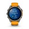 Фото - Смарт-годинник Garmin Fenix 8 47mm AMOLED Sapphire Titanium with Spark Orange/Graphite Silicone Band (010-02904-11) | click.ua