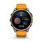 Фото - Смарт-годинник Garmin Fenix 8 47mm AMOLED Sapphire Titanium with Spark Orange/Graphite Silicone Band (010-02904-11) | click.ua