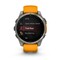 Фото - Смарт-годинник Garmin Fenix 8 47mm AMOLED Sapphire Titanium with Spark Orange/Graphite Silicone Band (010-02904-11) | click.ua