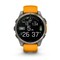 Фото - Смарт-годинник Garmin Fenix 8 47mm AMOLED Sapphire Titanium with Spark Orange/Graphite Silicone Band (010-02904-11) | click.ua