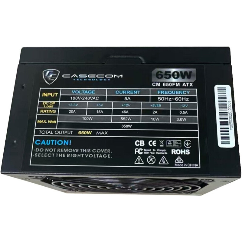 Блок живлення CaseCom CM 650FM ATX 650W