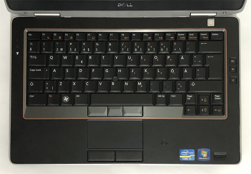 Ноутбук Dell Latitude E6320 / 13.3" (1366x768) / i5-2520M / 8GB / 320GB HDD / 3G / Win10Pro / Backlight / сканер отпечатка - Б/у