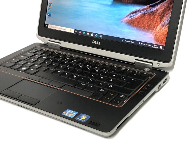Ноутбук Dell Latitude E6320 / 13.3" (1366x768) / i5-2520M / 8GB / 320GB HDD / 3G / Win10Pro / Backlight / сканер отпечатка - Б/у