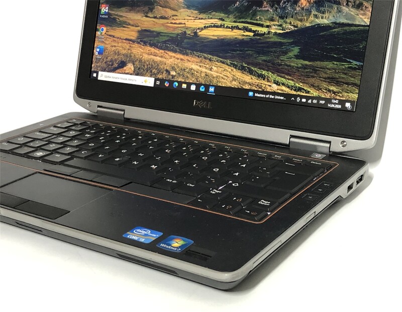 Ноутбук Dell Latitude E6320 / 13.3" (1366x768) / i5-2520M / 8GB / 320GB HDD / Win10Pro / Backlight / сканер відбитка - Б/в