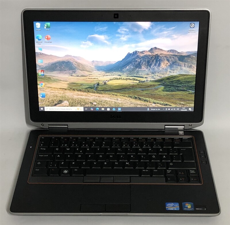 Ноутбук Dell Latitude E6320 / 13.3" (1366x768) / i5-2520M / 8GB / 320GB HDD / Win10Pro / Backlight / сканер відбитка - Б/в