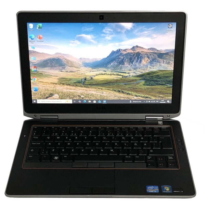 Ноутбук Dell Latitude E6320 / 13.3" (1366x768) / i5-2520M / 8GB / 320GB HDD / Win10Pro / Backlight / сканер відбитка - Б/в