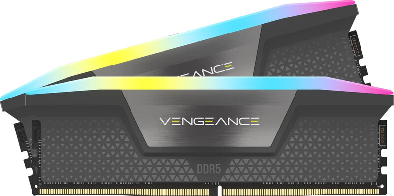 Модуль пам`ятi DDR5 2x32GB/5600 Corsair Vengeance RGB (CMH64GX5M2B5600Z40K)