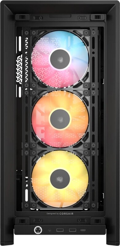 Корпус Corsair Frame 4000D RS ARGB Tempered Glass Black (CC-9011296-WW)