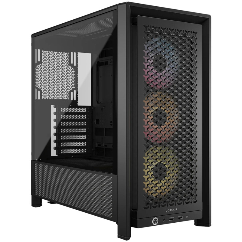 Корпус Corsair Frame 4000D RS ARGB Tempered Glass Black (CC-9011296-WW)
