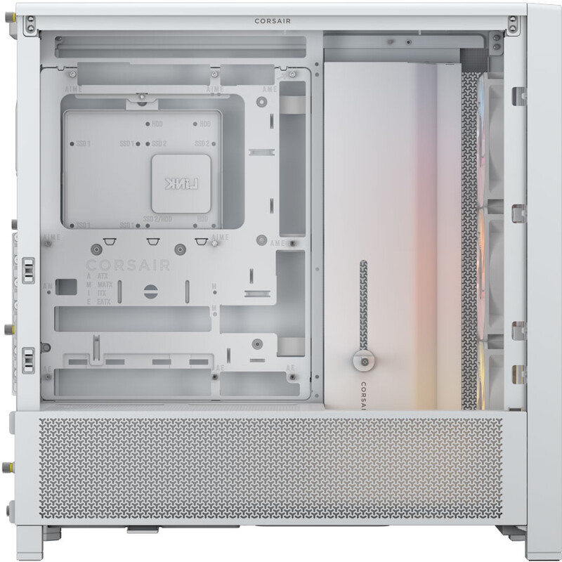 Корпус Corsair Frame 4000D RS ARGB Tempered Glass White (CC-9011297-WW)
