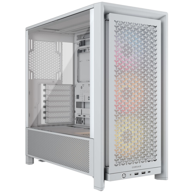 Корпус Corsair Frame 4000D RS ARGB Tempered Glass White (CC-9011297-WW)